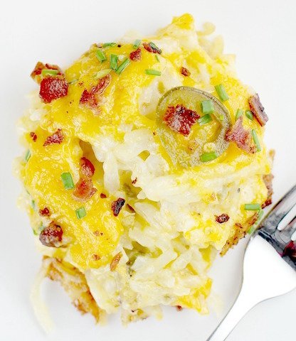 Jalapeno Popper Hash Brown Casserole 7b