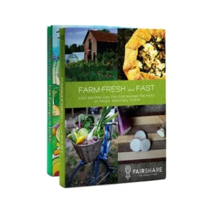 FairShare CSA Coalition Cookbooks: A-Z and Farm-Fresh and Fast