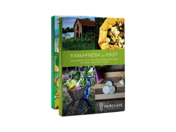 FairShare CSA Coalition Cookbooks: A-Z and Farm-Fresh and Fast