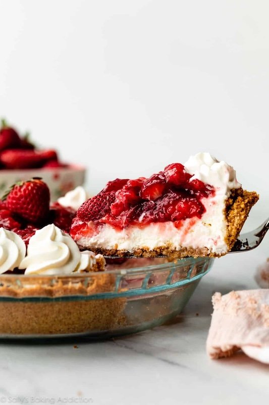 Strawberry cream cheese pie 2