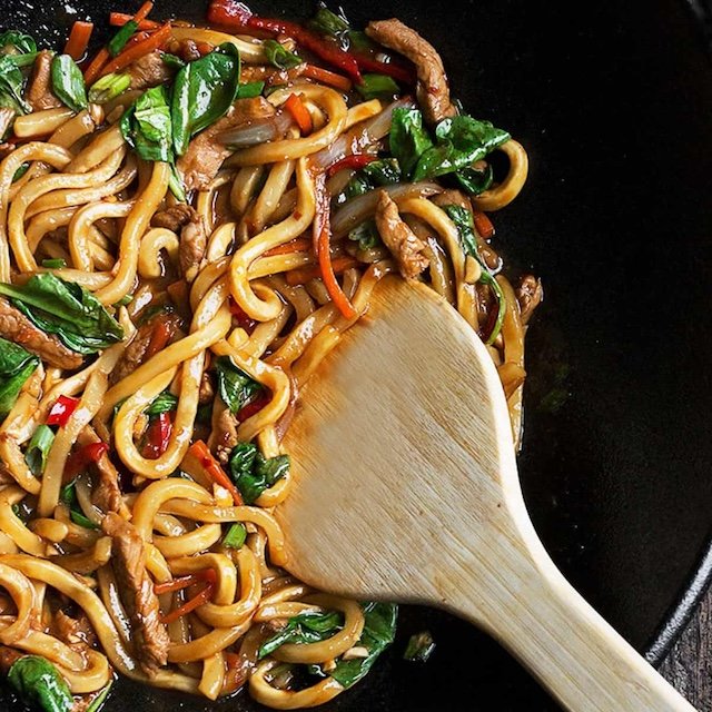 Spicy pork udon 1200
