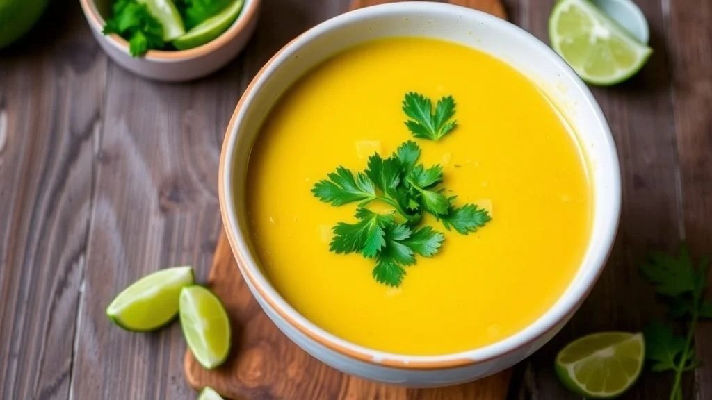 Delightful sweet corn and coconut soup copy