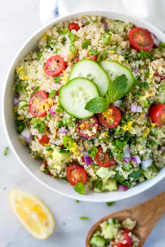 Quinoa tabbouleh salad recipe